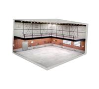 Fondale per scena modello auto 1:64 doppio strato per collezione di figure
