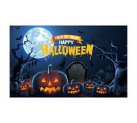 Fondali da parete per Halloween, 180 x 100 cm, spettrale | Decorazione di Halloween per la casa, la stanza, il garage, il posto di lavoro, il dormitorio, il ristorante, il negozio