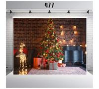 Fondali Fotografici Di Natale Prop Caminetto Tessuto Di Sfondo Fotografico