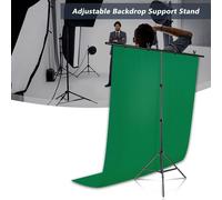 Fondali fotografici Stand 2m * 2m Chromakey Support System Light kit Chroma Video poliestere cotone Photo Studio con borsa per il trasporto
