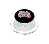 Fondamentalmente Un Caffeina Powered Miracolo Divertente Infermiera Caffè RN PopSockets PopGrip per MagSafe