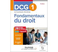 Fondamentaux du droit DCG 1: 28 fiches de révision