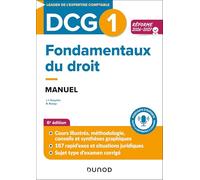Fondamentaux du droit DCG 1: Manuel