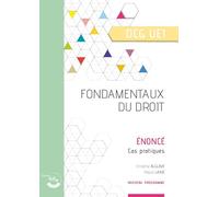 Fondamentaux du droit - Énoncé: UE 1 du DCG