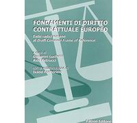 Fondamenti di diritto contrattuale europeo parte i