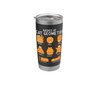 Fondamenti Di Geometria Gatto Divertente Gatto Matematica Geometria Matematica Bicchiere termico in acciaio inox doppia parete