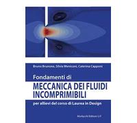Fondamenti di meccanica dei fluidi incomprimibili per allievi del corso di Laurea in Design