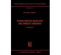 Fondamento romano dei diritti odierni