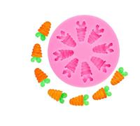 Fondant Molds Small Carrots Chocolate Silicone Cake Baking for Decoration