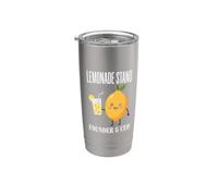 Fondatore e CEO dello stand Lemonade Stand di limonata al succo di limone Bicchiere termico in acciaio inox doppia parete