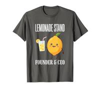 Fondatore e Ceo dello Stand Lemonade Stand di Limonata al Succo di Limone Maglietta
