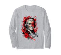 FONDATORE Thomas Jefferson Storia Americana Grunge Maglia a Manica