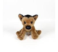 Fondazione BOCALAN - Peluche Pastore tedesco Seduto 12 cm - + 0 mesi (DeQube 939D00255)