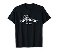 Fondazione cattolica 33 d.C. Storia Cristiana Religiosa Maglietta