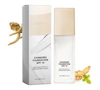 Fondazione Corrispondente A Colori | Concettore Che Cambia Colore Da 30 Ml | Trucco Del Viso Liquido Per Le Donne | Fondazione Di Copertura Completa Leggera Per Uso Quotidiano | Correttore Di Regolazi