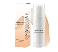 Fondazione liquida, trucco di fondazione liquida | Sognatore di bellezza naturale,Colore cambiamento di colore Condentore di copertura lungo dall'ostacolo anche alla pelle per il trucco