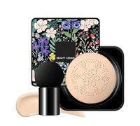 Fondazione per crema BB cuscinetto ad aria, crema BB con testa di funghi | FeuchtigkeitsSpendende, Aufhellende Pigment-Flüssiggrundierung, cuscino di cattedra per la testa di funghi di umidità, basame