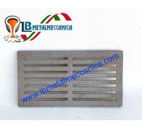 Fondello,grata,griglia,ghisa,camino,stufe,termocamini 15X27,5 cm LB-GC150275