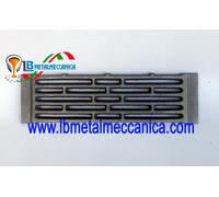 Fondello,GrataGriglia,ghisa,camino,stufe,termocamini 36x11 Cm LB-GCM360110