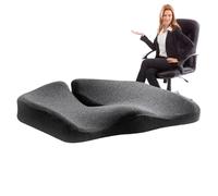 Fondello in memory foam | Cuscino per il sedere ergonomico in memory foam - Cuscini per sedia in rilievo sul coccige con schienale antiscivolo e cuscini spessi per sedie da ufficio, auto, sedia a rote