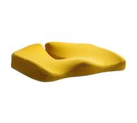 Fondello in memory foam - Cuscino per sedia in rilievo sul coccige con schienale antiscivolo - Cuscino ergonomico per il sedere per alleviare la pressione, scrivania del computer, sedie da guida, per
