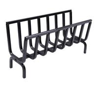 Fonderia Bongiovanni | Brucialegna | porta legna | portalegna da interno | portalegna da esterno | braciere | in ferro per camino e barbecue (cm 56x20x28h)