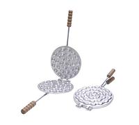 Fonderia Bongiovanni | Stampo per Dolci | in Alluminio | Noci Dolci con Ricetta | Biscottiera