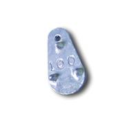 FONDERIA ROMA PIOMBO MORMORA - COLORE: PIOMBATO, PESO: 100 GR