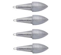 Fonderia Roma, Roccotop anello inox Altro, Grigio piombo, 100 Gr