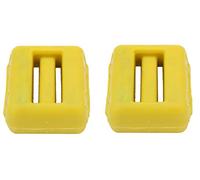 Fonderia Roma, Zavorra sub plastificata gialla, 1 kg, confezione da 2 pz