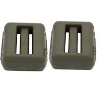 Fonderia Roma, Zavorra sub plastificata verde, 1 kg, confezione da 2 pz