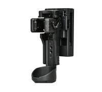 Fondina da cintura - Supporto per il montaggio, multiuso in nylon, clip girevole a 360°, fondina regolabile con bloccaggio a sgancio rapido | Accessorio per attrezzatura di protezione