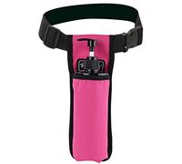 Fondina per olio da massaggio, fondina per lozioni per massaggiatori (1kd9D-rosso rosa)