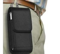 Fondina per telefono cellulare, custodia multifunzione in nylon, ideale per escursionismo, ciclismo, zaino in spalla, corsa, campeggio