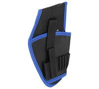 Fondina per Trapano per Cintura Portautensili Mini Marsupio per Utensili Elettrici da 10,2 Pollici con 5 Tasche, Borsa per Attrezzi per Attrezzi da Carpentiere per Cacciaviti Pinze(Blu)
