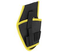 Fondina per Trapano per Cintura Portautensili Mini Marsupio per Utensili Elettrici da 10,2 Pollici con 5 Tasche, Borsa per Attrezzi per Attrezzi da Carpentiere per Cacciaviti Pinze(Giallo)