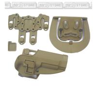 Fondina Pistola Holster Origin STB per Colt 1911 Series Vari Modelli DARK EARTH