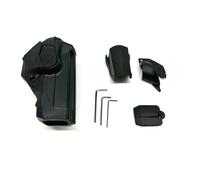Fondina Vega polimero cama CCH804 per glock 17 18 22 31 37 - Opzione NERO-DX