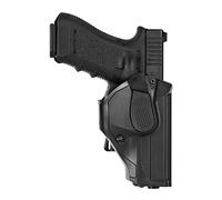 Fondina Vega polimero cama CCH804 per glock 17 18 22 31 37 - Opzione NERO-DX