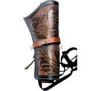 Fondine da cowboy in pelle per revolver da 4" a 8" - .38 .44 .45 .357 .358 - ...