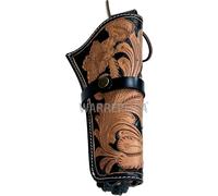 Fondine da cowboy in pelle per revolver da 4" a 8" - .38 .44 .45 .357 .358...