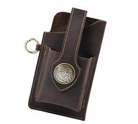 Fondine tattiche per cellulare con portasigarette Custodia per cellulare da cintura Borsa per cellulare in pelle con clip da cintura Fondine tattiche per cellulare