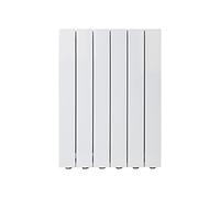 Fondital V693AM04406 Radiatore in alluminio pressofuso Blitz Super B4, 600 mm, 6 elementi, bianco