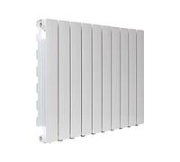 Fondital V693AM04410 Radiatore in alluminio pressofuso Blitz Super B4, 600 mm, 10 elementi, bianco