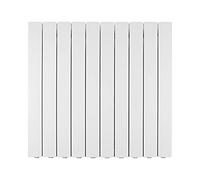 Fondital V693AM05410 Radiatore in alluminio pressofuso Blitz Super B4, 700 mm, 10 elementi, bianco