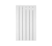 Fondital V693AM06406 Radiatore in alluminio pressofuso Blitz Super B4, 800 mm, 6 elementi, bianco