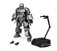 Fondjoy Marvel Iron Man MK1 assemblare giocattolo materiale ABS prima generazione Iron Man 1/12 Action Figures giocattolo regali di compleanno per ragazzi