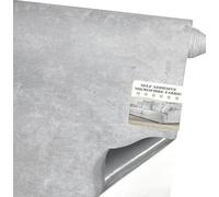 Fondlife Tessuto Autoadesivo in Microfibra,150x40cm Tessuto Adesiva per Auto,Elasticizzato in Velluto,Effetto Pelle Scamosciata per Interni Auto (Grigio Bianco, 150 * 40cm)