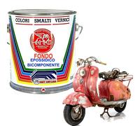 FONDO EPOSSIDICO BICOMPONENTE ISOLANTE CARROZZERIA anticorrosivo LAMBRETTA Kg6,0