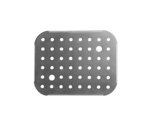 Fondo forato Mori inox da cm 27x21x2 altezza